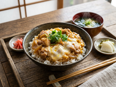 京風親子丼