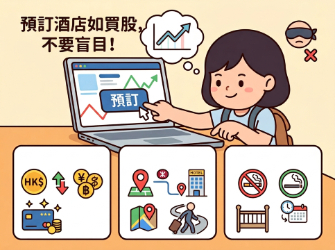 酒店預訂注意事項