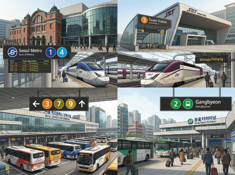 Empat Stasiun Seoul