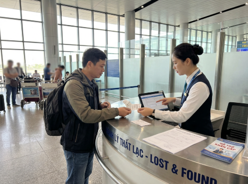 Hành khách báo mất hành lý