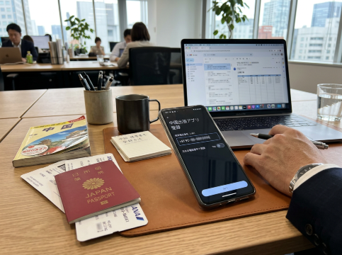 中国出張アプリは日本の電話番号だけで登録できますか?