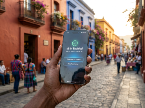 eSIM activated in Mexico