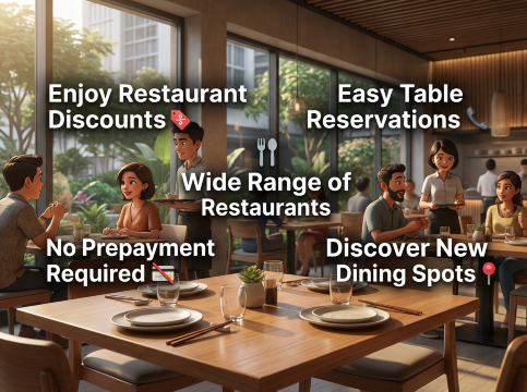 Singapore Dining Poster