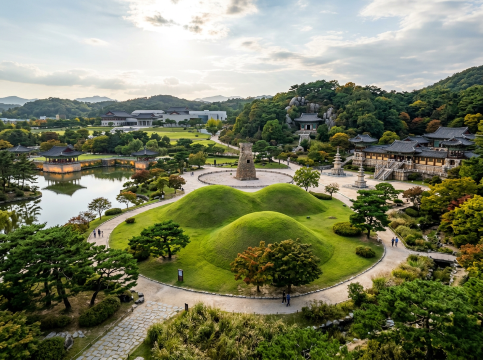 Gyeongju Landmark Kolase