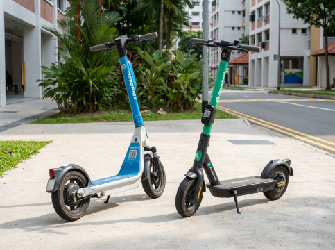 Scooter comparison: HelloRide vs Anywheel.