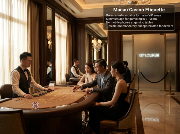 Macau casino etiquette