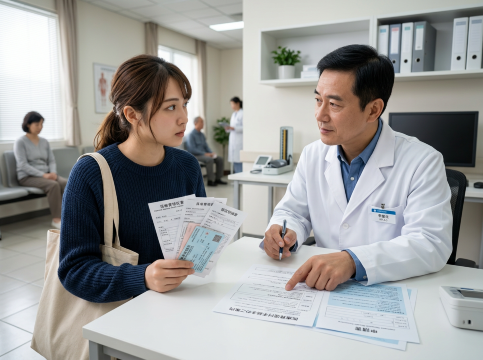 中国の医療費を日本の健康保険で申請する場合