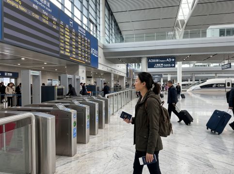 パスポート利用者の中国高速鉄道の乗り換え方法