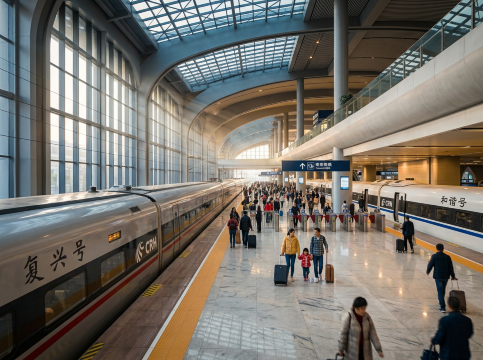 中国高速鉄道は同じ駅なら改札を出ずに乗り換えられる?