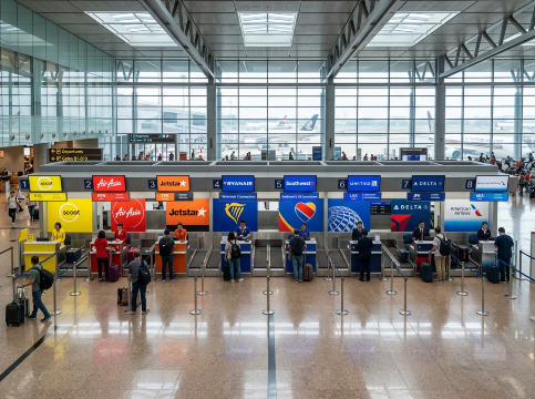 8 Airline Counters