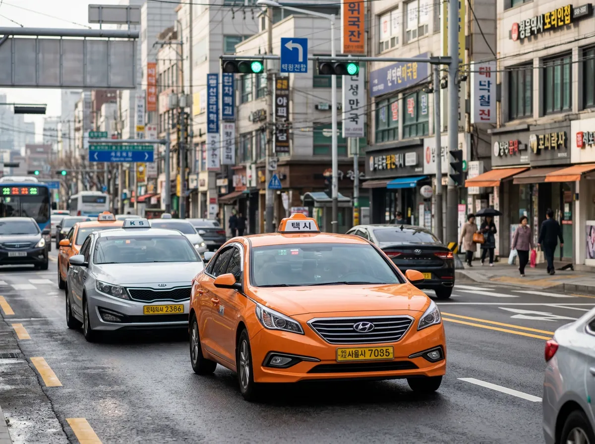 Taxis in Korea