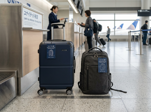 ユナイテッド航空の機内持ち込み手荷物ルール