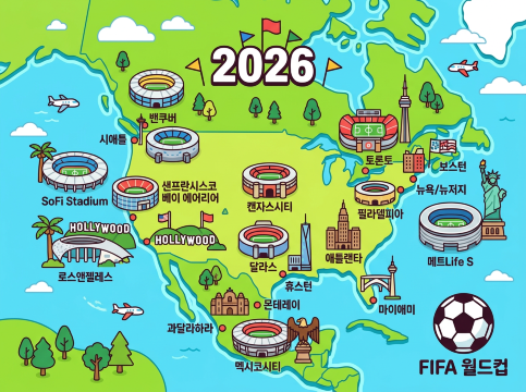 2026 월드컵 개최 도시와 경기장