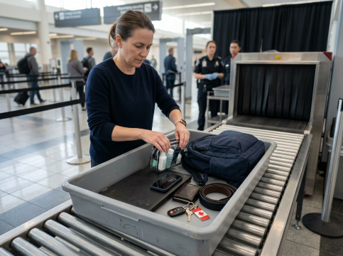 Security Screening for Bringing Lighter on Plane