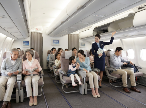 기내 매너 실천