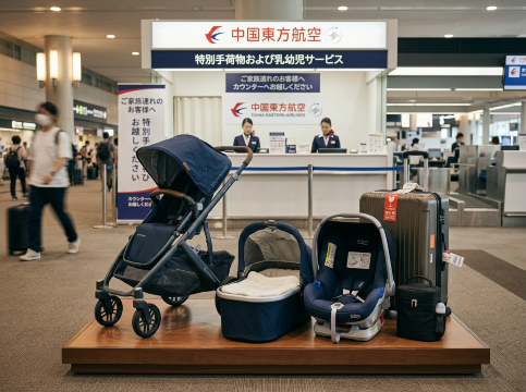 中国東方航空の乳幼児・特殊手荷物ルール
