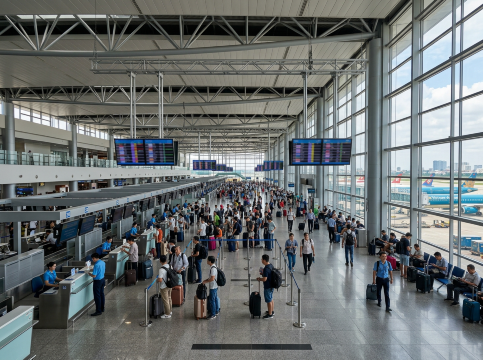 Sảnh bay quốc tế tân sơn nhất
