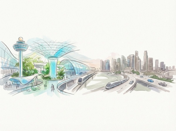 チャンギ空港移動