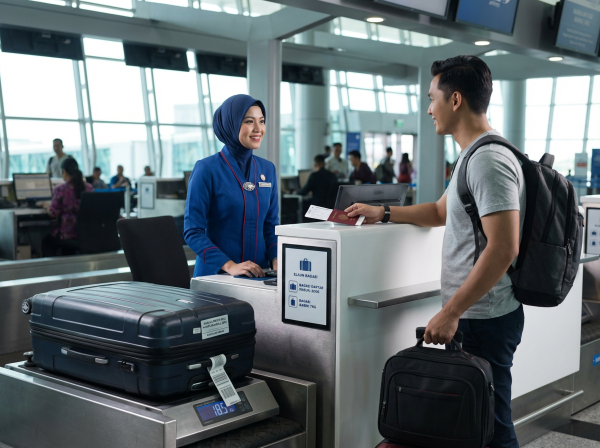 Elaun Bagasi Malaysia Airlines.