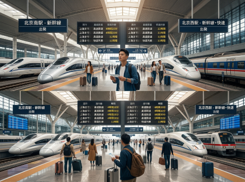 中国の駅の選び方|「総ドアツードア時間」で比較する