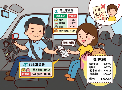 的士行李附加費