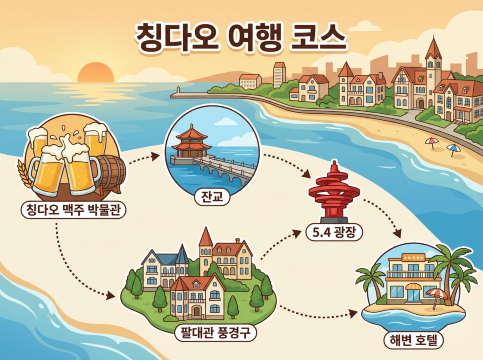 칭다오 여행코스 필수품: 관광지, 호텔 추천, 여행 코스 총정리