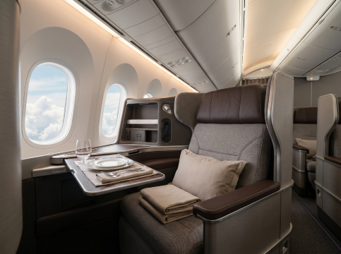 Business class cabin