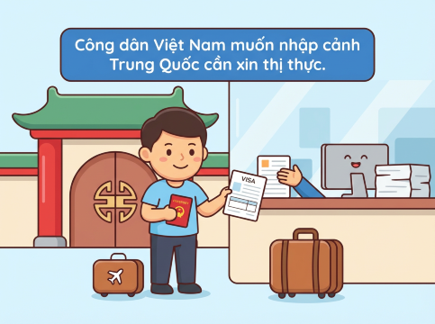 Xin visa vào Trung Quốc