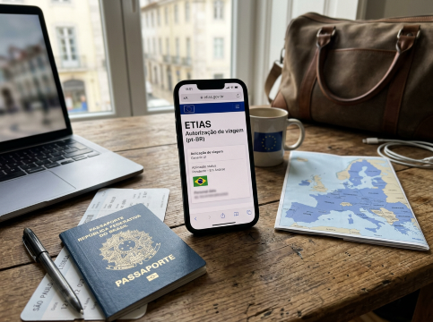 O que é o ETIAS? ETIAS e passaporte.