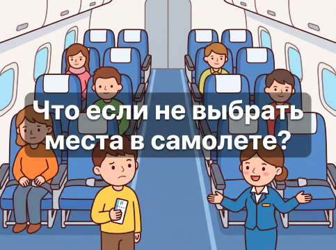 Что будет, если не выбрать место в самолете? | Trip.com