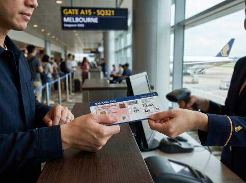 Check-in at Gate
