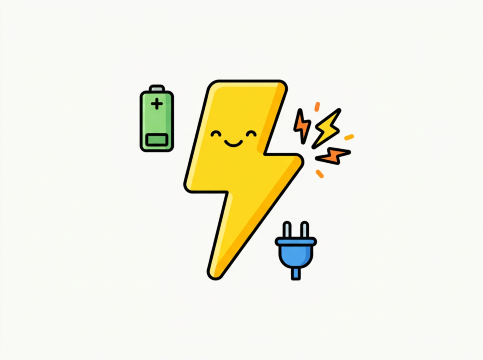 China Plug Voltage Cartoon