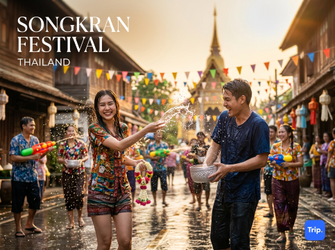 Songkran Festival Poster