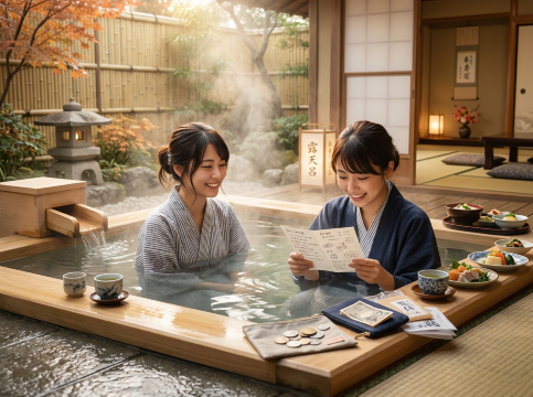 温泉女子旅の予算目安と節約テクニック