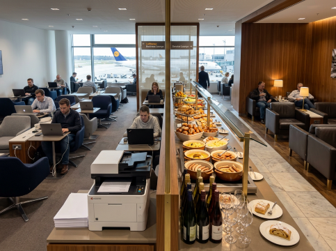 ルフトハンザビジネス／セネターラウンジ