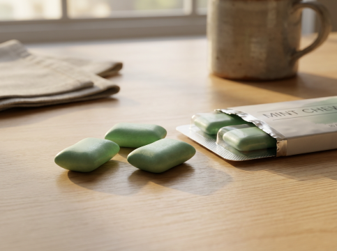 高清口香糖摄影