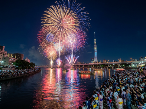 Sumidagawa Fireworks Festival, Tokyo
