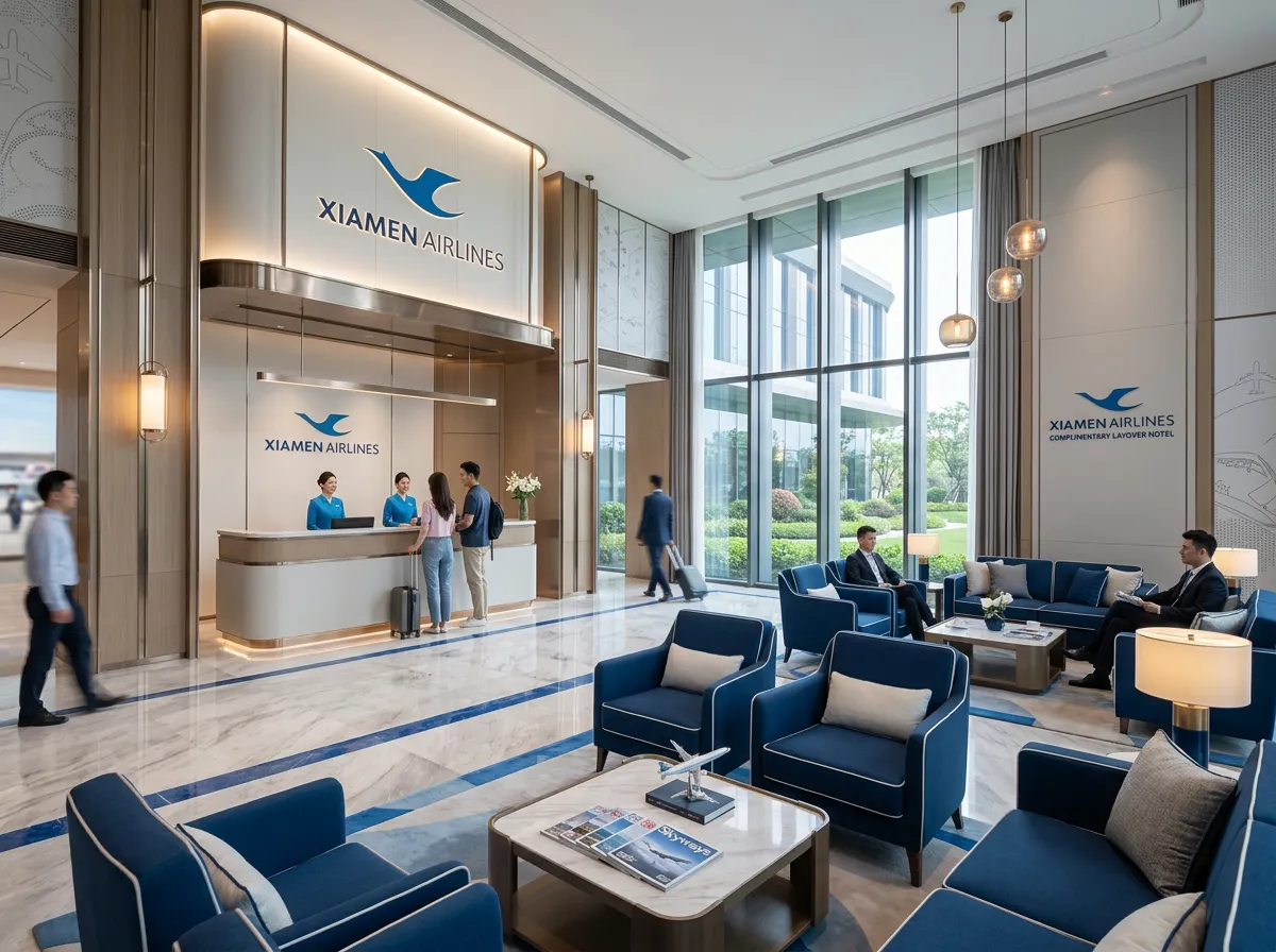 Xiamen Airlines Free Transit Hotel Process