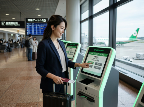 旅行をより快適に！エバー航空の自動チェックインの使い方