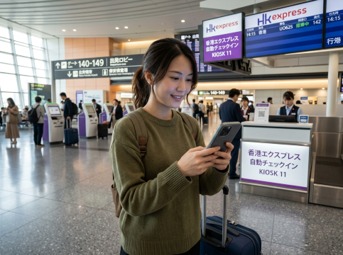 香港エクスプレスのオンラインチェックインは事前確認が大切
