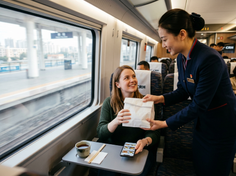 Ordering China Train Food via 12306