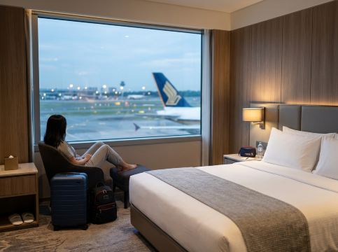 シンガポール航空の乗り継ぎはトランジットホテルを活用して快適に過ごそう!