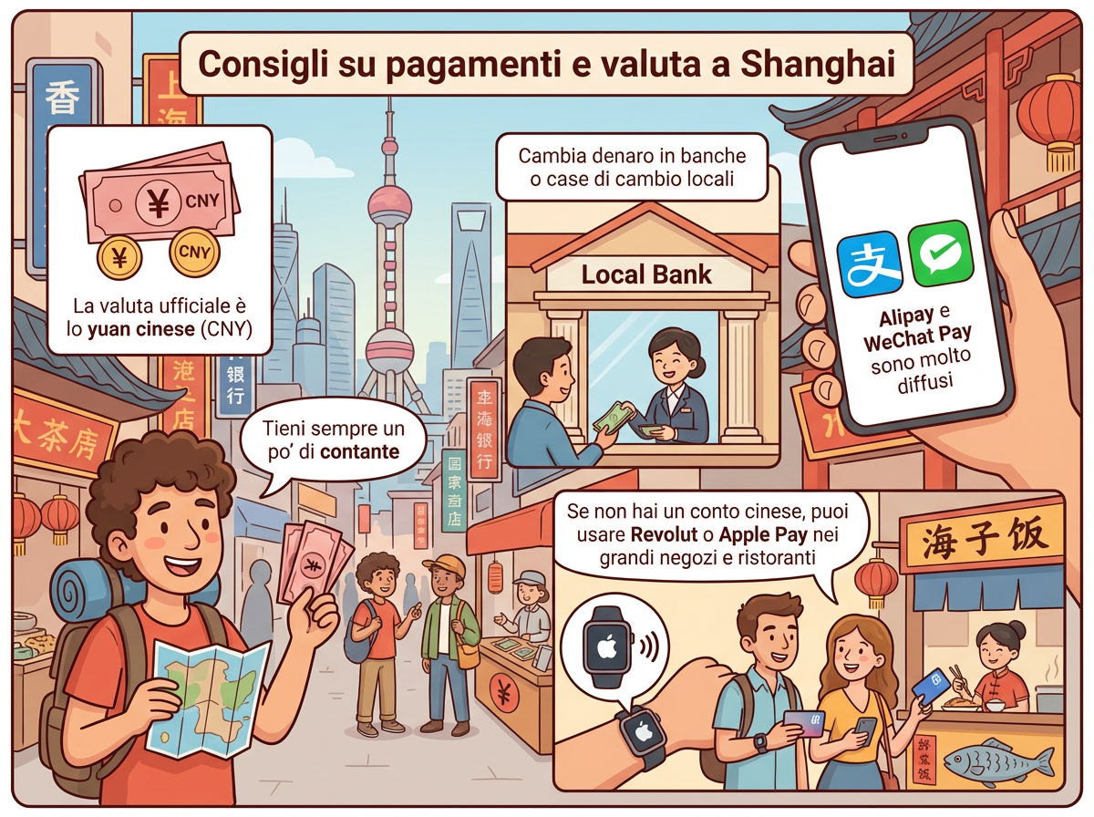 Pagamenti a Shanghai