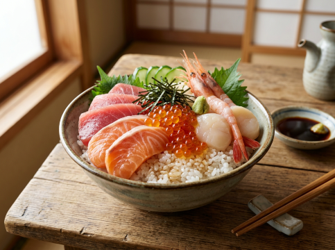 海鮮丼