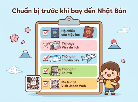 Chuẩn bị bay Nhật Bản