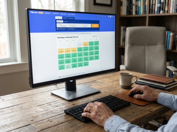 Календарь низких цен Trip.com