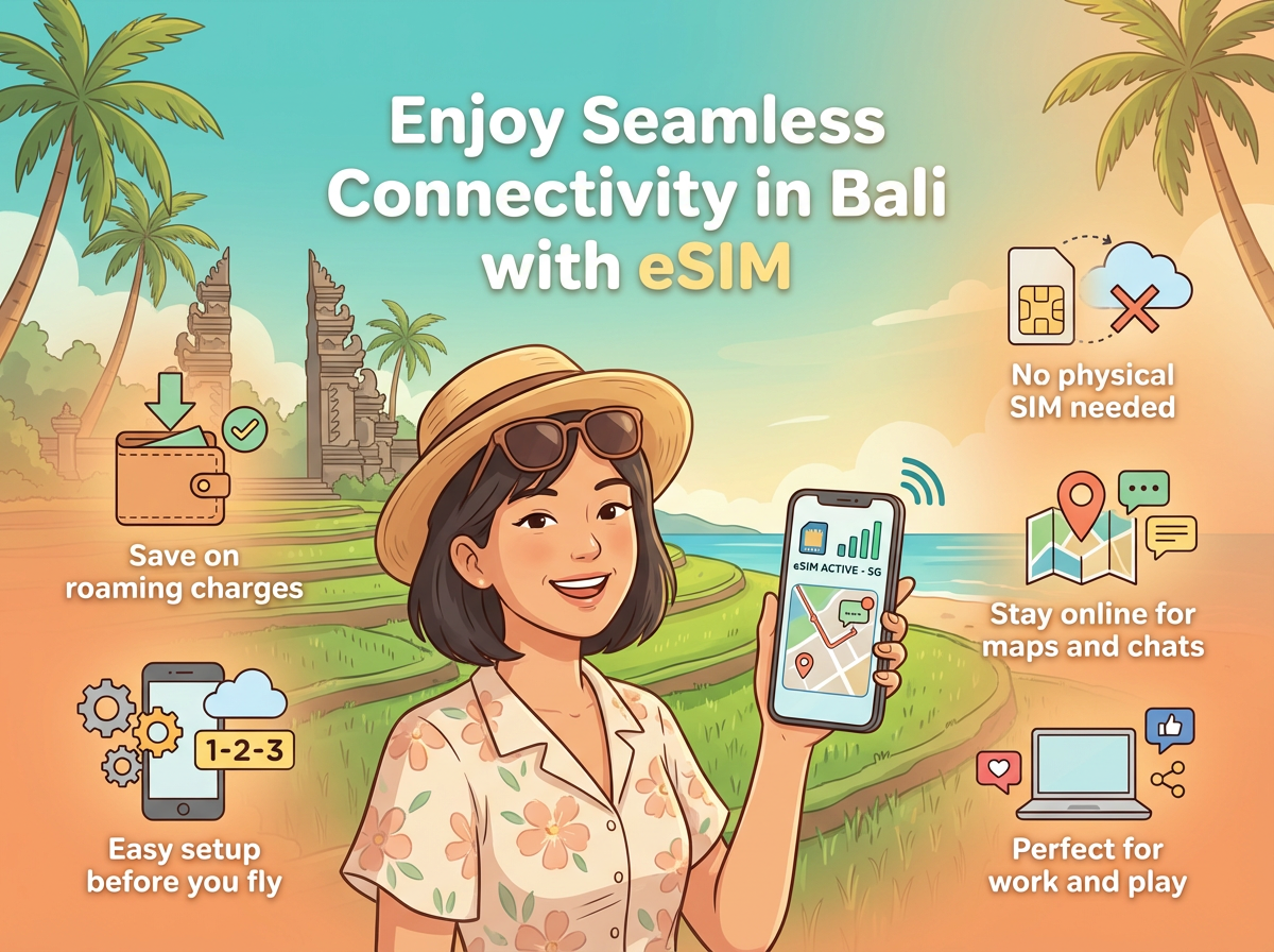 eSIM for Bali Travel