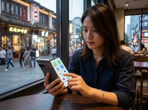 中国でLINEが使えない時の代替連絡手段は?