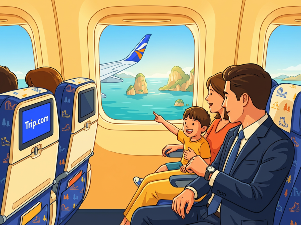 Вид из окна самолета.