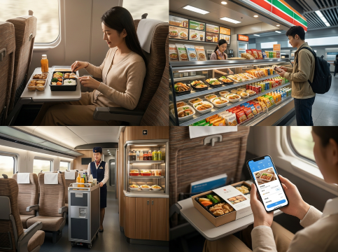 中国高速鉄道の食事方法は4つ|まず選択肢を確認